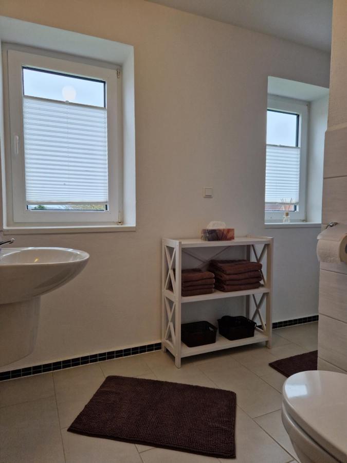 Ferienwohnung Wellenbrecher Dagebull Bagian luar foto